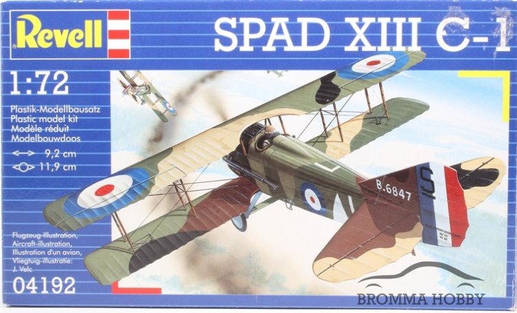 Spad XIII C-1 - Klicka på bilden för att stänga