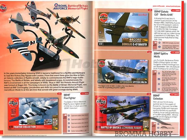AIRFIX ----- Catalogue 2010 (Battle of Britain 70th Anniversary) - Click Image to Close