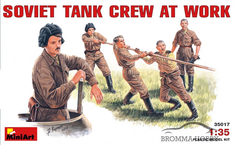 Soviet Tank Crew at work - Klicka på bilden för att stänga