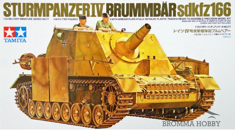 Brummbär - Sturmpanzer IV - Klicka på bilden för att stänga