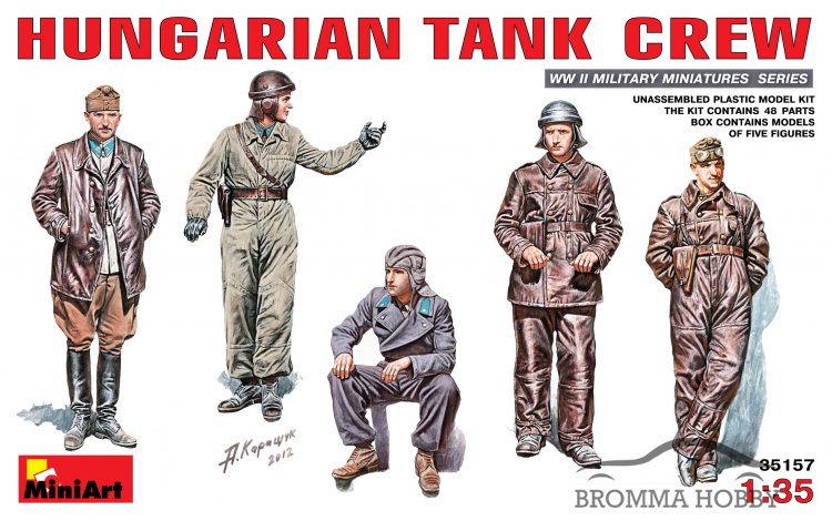 Hungarian Tank Crew - Click Image to Close