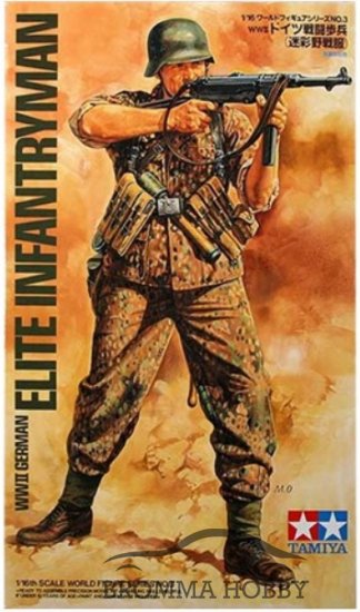 German Elite Infantryman - WWII - Click Image to Close