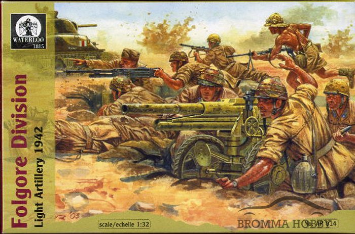 Folgore Division Italian Light Artillery (WW II) - Klicka på bilden för att stänga