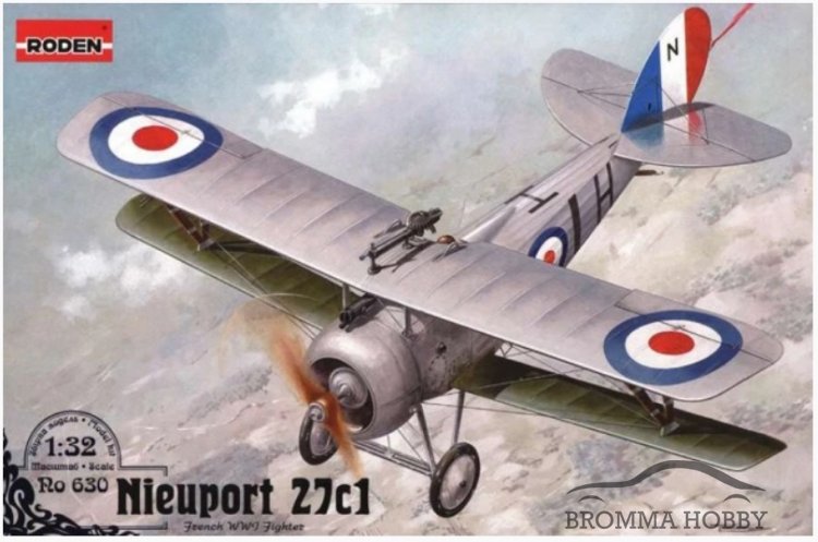 Nieuport 27 c1 - WW1 French Fighter - Click Image to Close
