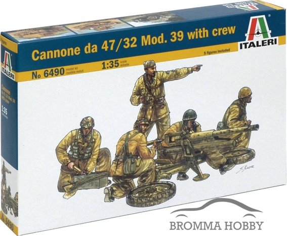 Cannone da 47/32 Mod. 39 with crew - Click Image to Close