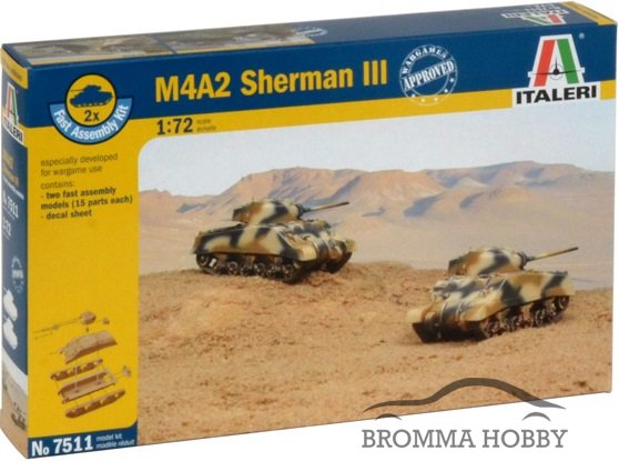 Sherman M4A2 - Klicka på bilden för att stänga