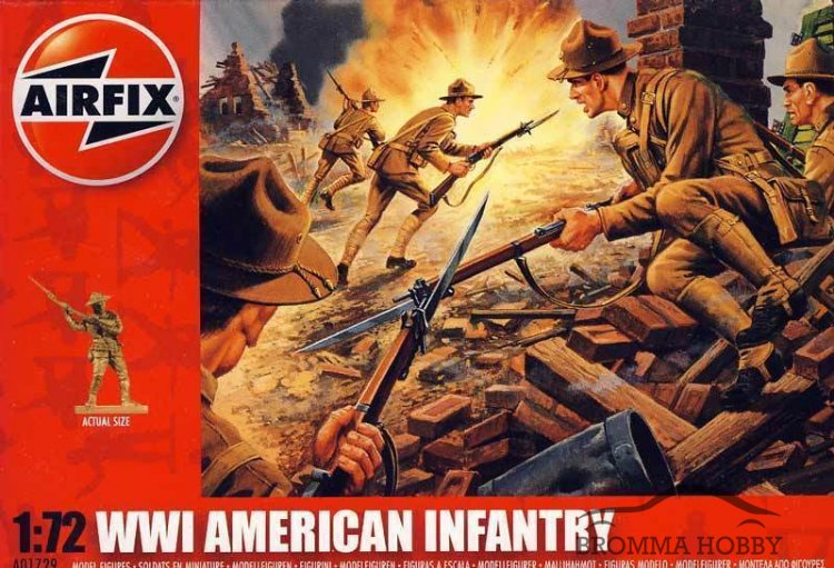 Amerikanskt Infanteri (WW I) - Klicka på bilden för att stänga
