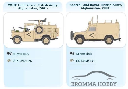 British Forces Land Rover Twin Set - Klicka på bilden för att stänga