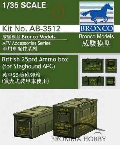 British 25prd Ammo Box - Klicka på bilden för att stänga