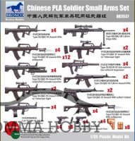 Weapons - Chinese PLA Small Arms set