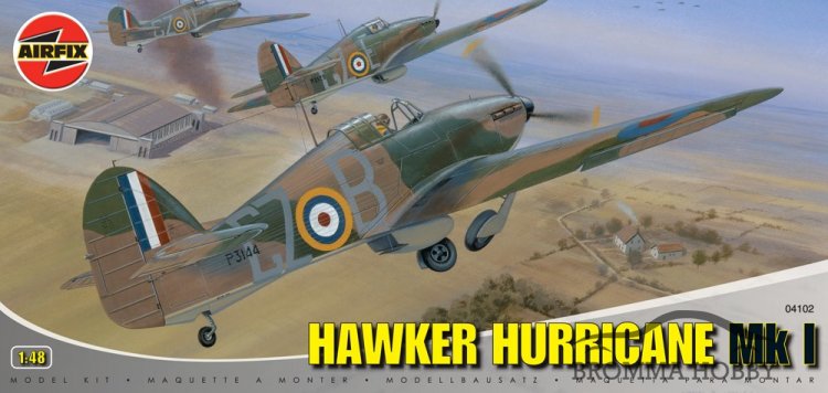 Hawker Hurricane MkI (WW II) - Klicka på bilden för att stänga