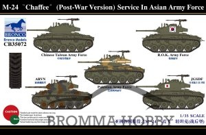 M24 Chaffee (Post-War Version) Service in Asian Armies