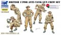 British 17Pdr Anti-Tank Gun Crew