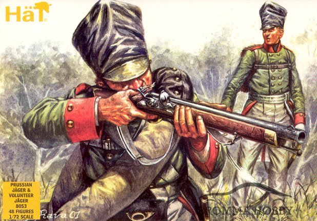 Prussian Jäger and Volunteer Jäger - Click Image to Close