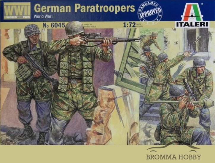 German Paratroopers - WWII - Klicka på bilden för att stänga