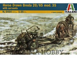 Breda 20/65 mod. 35 (with crew)