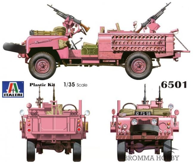 S.A.S. Land Rover - Pink Panther - Click Image to Close