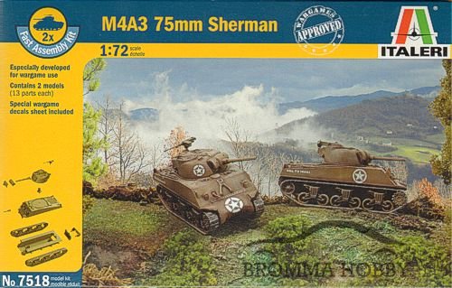 Sherman M4A3 - (x2) - Click Image to Close