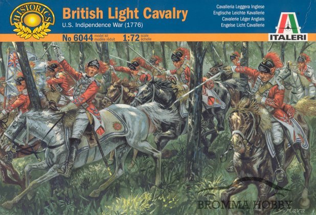 British Light Cavalry (US Independence War 1776) - Klicka på bilden för att stänga