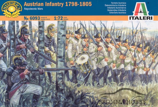 Austrian Infantry 1798-1805 - Klicka på bilden för att stänga