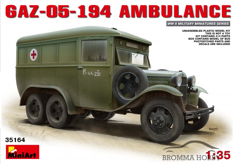 GAZ-05-194 Ambulance - Click Image to Close