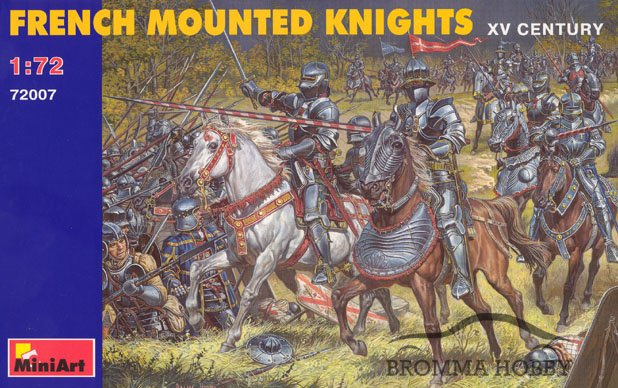French Mounted Knights XV Century - Klicka på bilden för att stänga