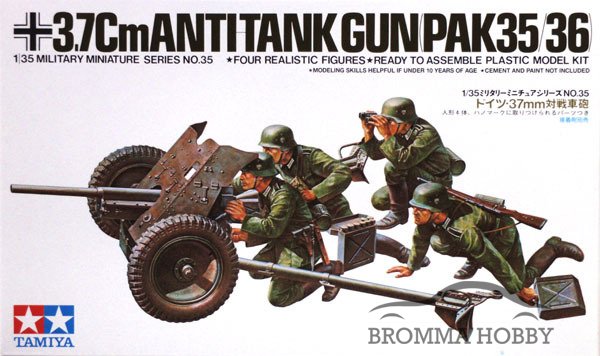 PAK 35 / 36 Anti Tank Gun - Klicka på bilden för att stänga