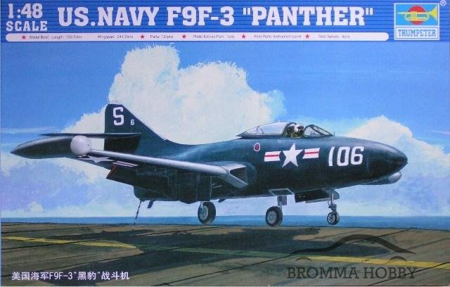 F9F-3 "Panther" - U.S. NAVY - Klicka på bilden för att stänga