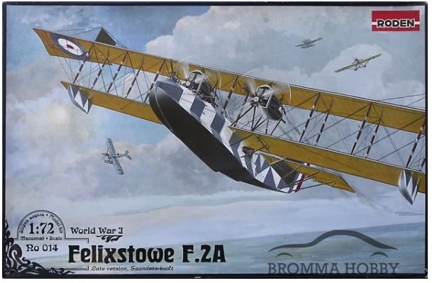 Felixstowe F.2A - WW1 Patrol Aircraft - Klicka på bilden för att stänga