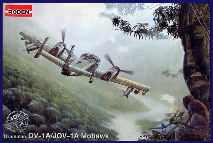 Grumman OV-1A / JOV-1A Mohawk - Klicka på bilden för att stänga