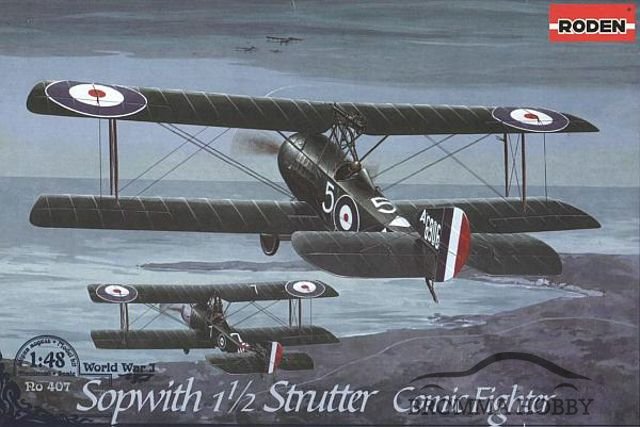 Sopwith 1½ Strutter "Comic Fighter" - Click Image to Close