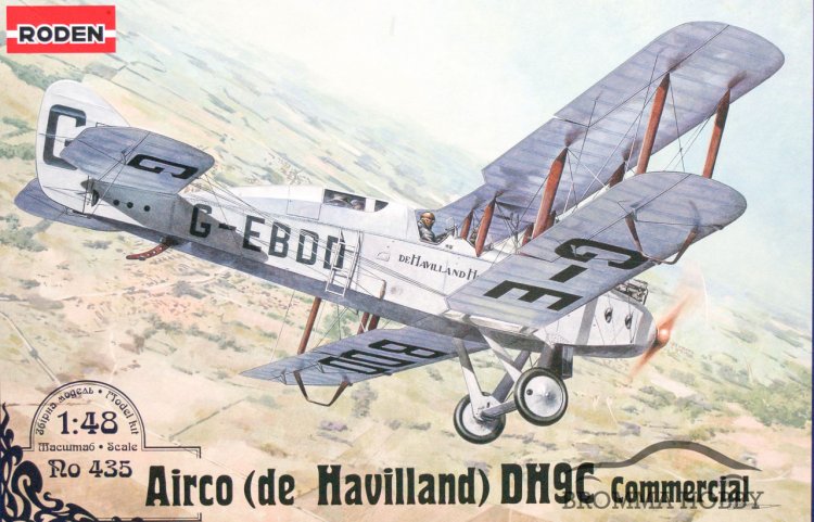 De Havilland (Airco) DH9C Commercial - Klicka på bilden för att stänga