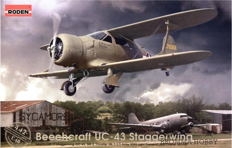 Beechcraft Staggerwing: SE-BRY - Click Image to Close