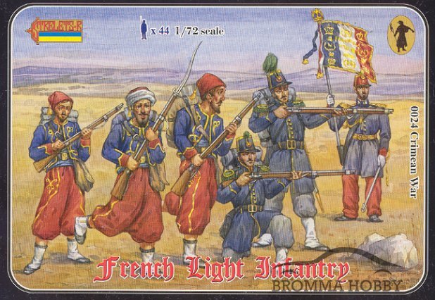 Crimean War French Light Infantry - Klicka på bilden för att stänga