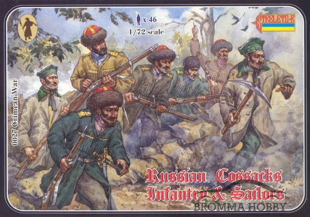 Crimean Russian Cossack Infantry and Sailors - Klicka på bilden för att stänga
