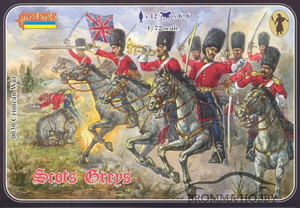 Crimean War Scots Greys - Klicka på bilden för att stänga