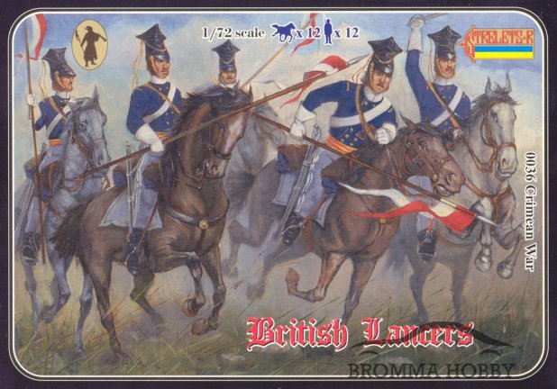 Crimean War British Lancers - Klicka på bilden för att stänga