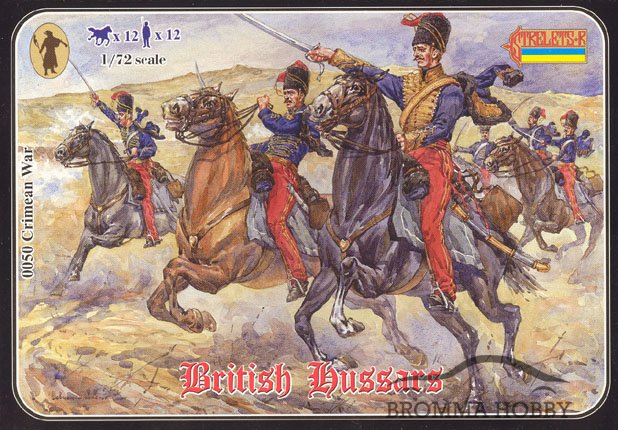 Crimean War British Hussars - Click Image to Close