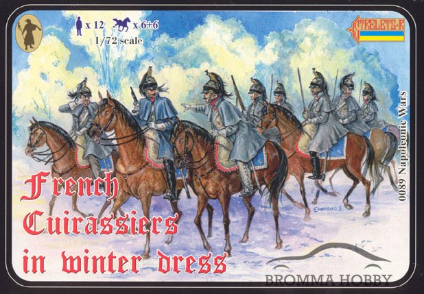 French Cuirassiers in Winter Dress - Click Image to Close
