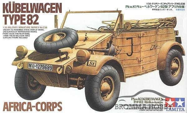 Kubelwagen Type 82 Africa Corps (WW II) - Klicka på bilden för att stänga