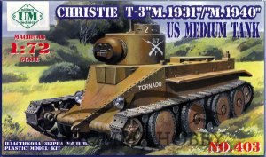 Christie T-3 - U.S. Tank