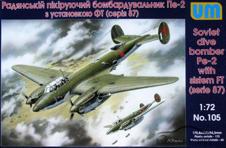 Petlyakov PE-2 Dive Bomber - Click Image to Close