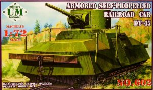 Armored Self-Propelled Railroadcar DT-45