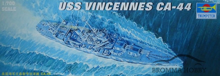 USS Vincennes CA-44 - Klicka på bilden för att stänga