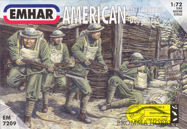 American Infantry 'Doughboys' (WW I) - Klicka på bilden för att stänga