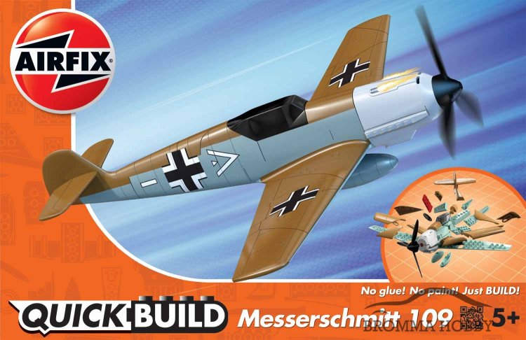 Messerschmitt 109 D - Quick Build - Klicka på bilden för att stänga