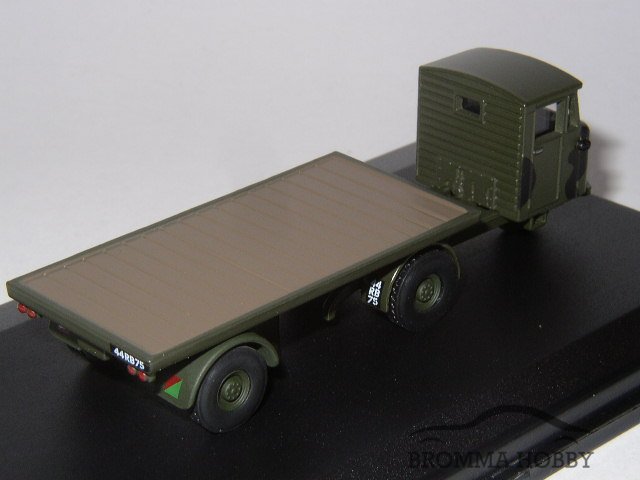 Scammell Mechanical Horse Flatbed - Army Service Corps - Click Image to Close