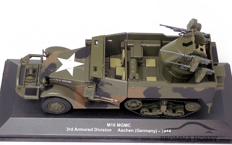 M16 Multiple Gun Motor Carriage - 3rd Armored Division - Klicka på bilden för att stänga