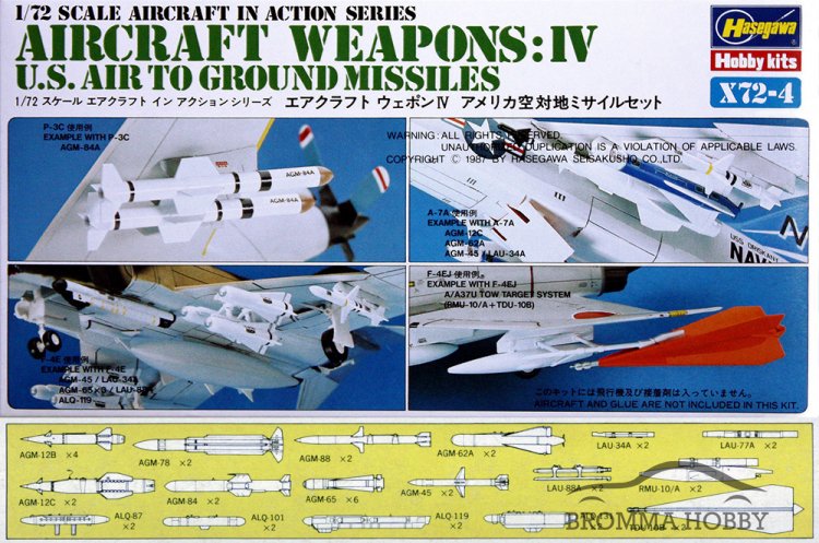 Aircraft Weapons IV - US Air to Ground Missiles - Click Image to Close