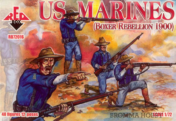 US Marines (Boxer Rebellion 1900) - Klicka på bilden för att stänga